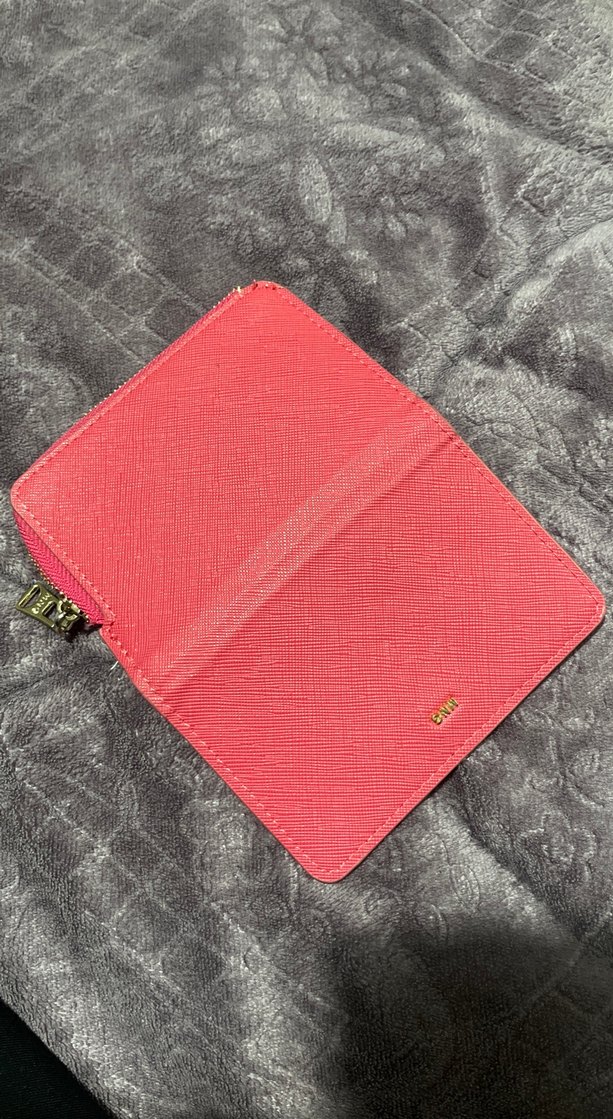 MANGO saffiano görünümlü fermuarlı kartlık - Görsel 5