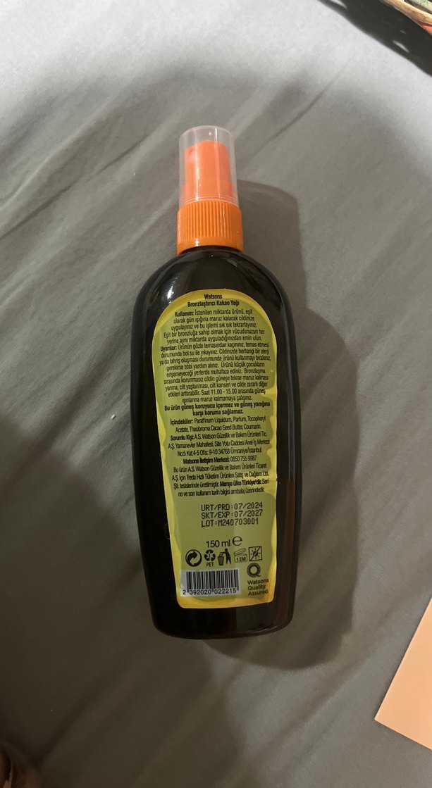 Watsons Kakao Yağı Bronzlaştırıcı 150 ml - Görsel 2