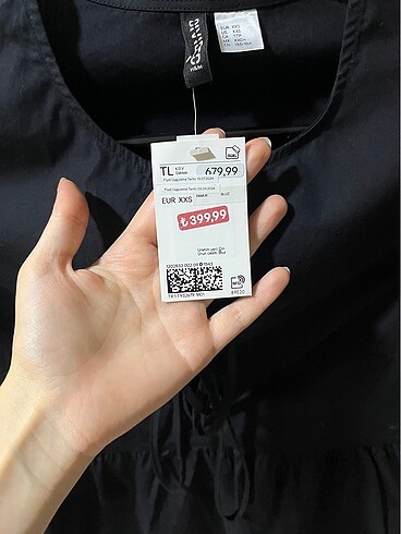 xs Beden H&M pamuklu üst