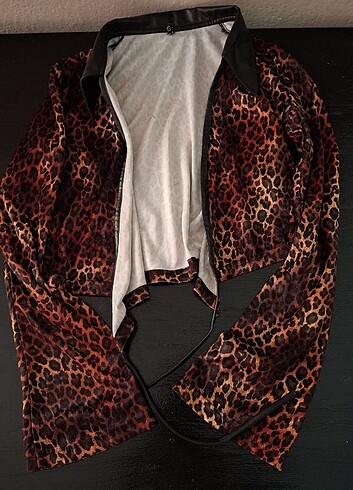 Leopar ceket