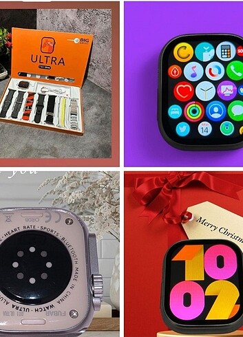 Apple Watch 7 Kordonlu 49 MM Akıllı Saat