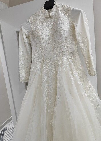 Tesettür gelinlik - Görsel 2