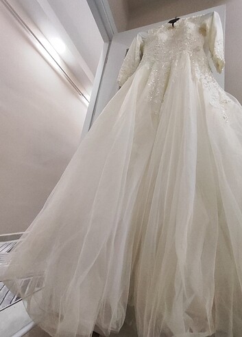 Tesettür gelinlik - Görsel 6