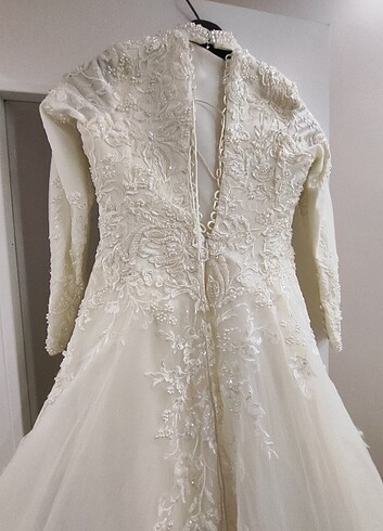 Tesettür gelinlik - Görsel 9