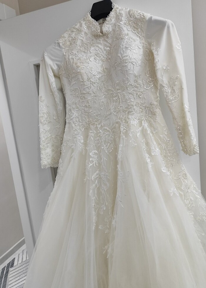 Tesettür gelinlik - Görsel 2