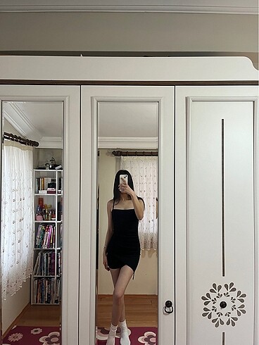 Diğer siyah mini elbise