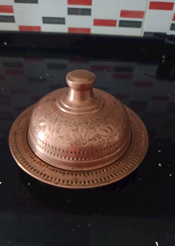 Diger Bakır Kapaklı Tabak