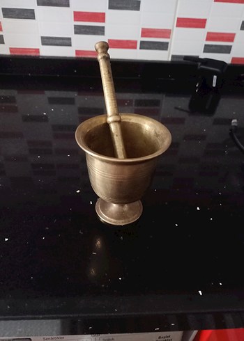 bakır havan tokmak orta boy