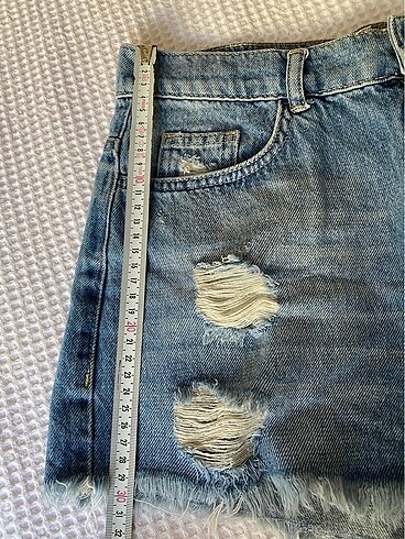 Kadın Kot Şort - Görsel 6