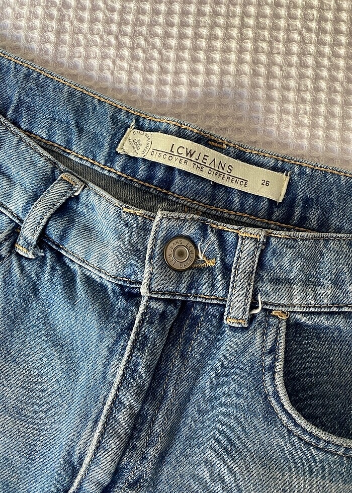 Kadın Kot Şort - Görsel 2