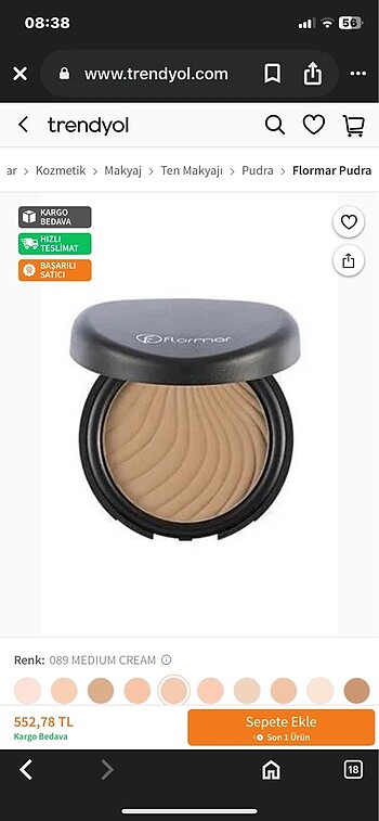 Flormar Pudra