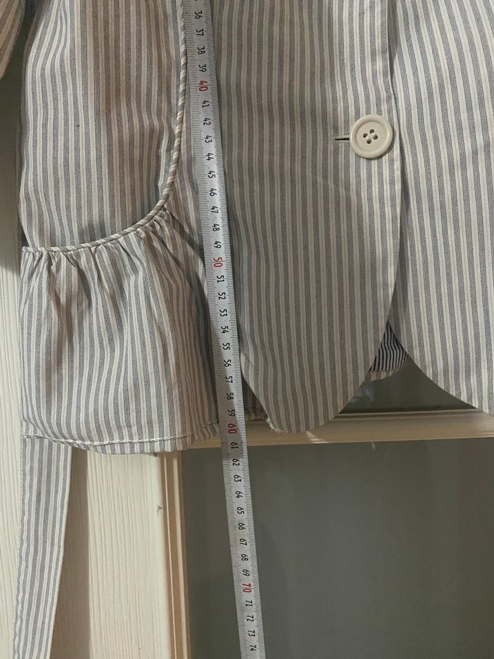 Marks Spencer Keten Kadın Blazer Ceket - Görsel 5