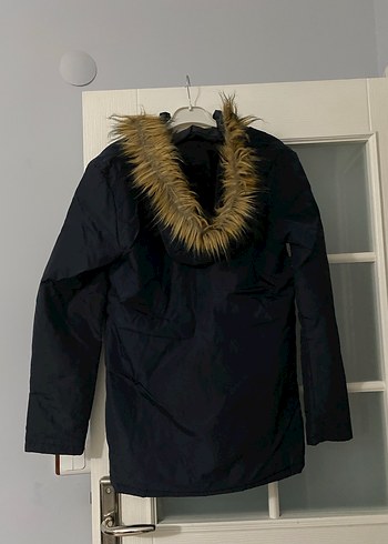 Erkek Lacivert Mont - Görsel 3