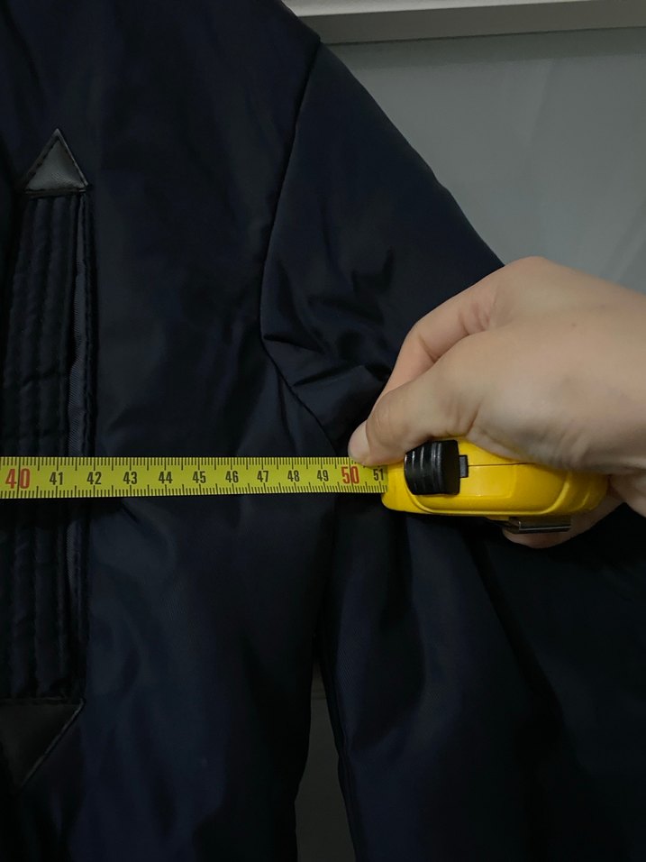 Erkek Lacivert Mont - Görsel 4