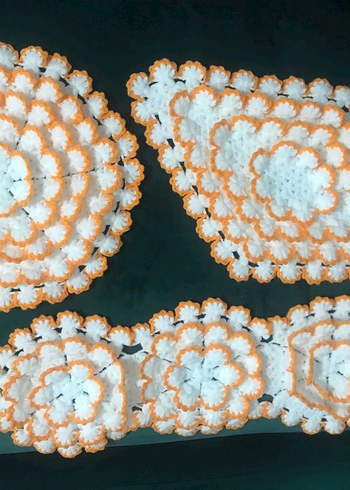 Çok Renkli Fırfırlı banyo lifi - Görsel 2