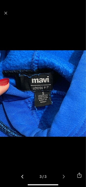 Mavi sweat