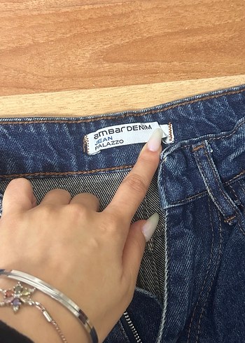 Kadın Lacivert Kot Pantolon - Görsel 2