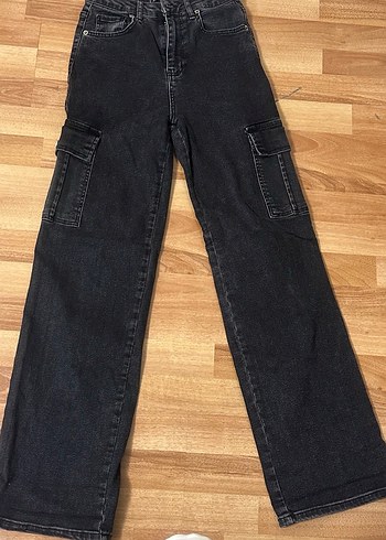 Siyah Kadın Kot Pantolon - Görsel 2