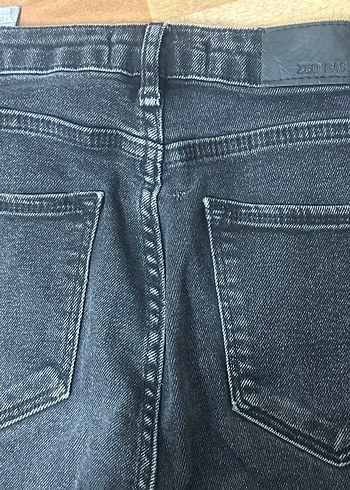 Siyah Kadın Kot Pantolon - Görsel 6