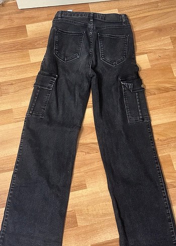 Siyah Kadın Kot Pantolon - Görsel 5