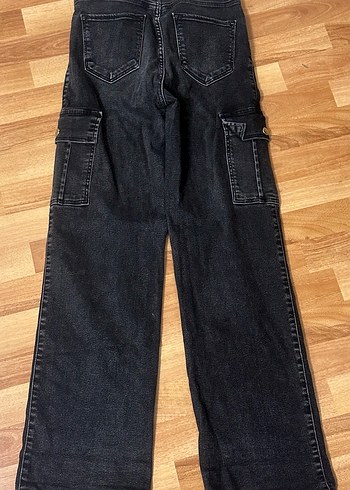 Siyah Kadın Kot Pantolon - Görsel 4