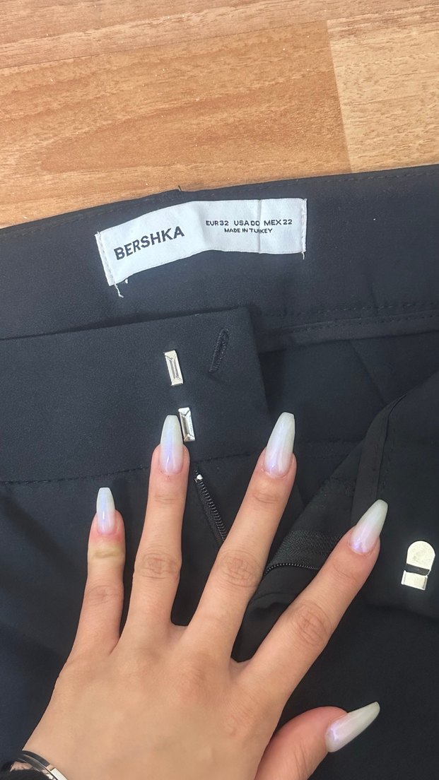 Bershka Siyah Kadın Pantolon - Görsel 2