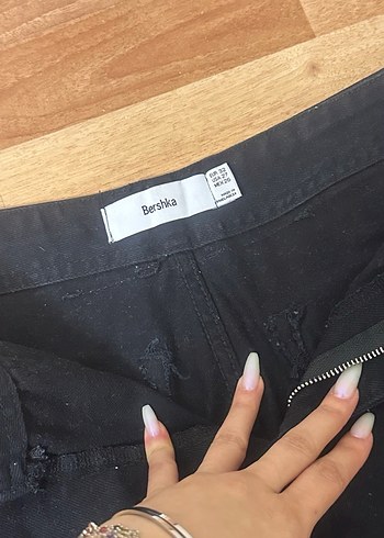 Bershka Siyah Kadın Pantolon - Görsel 2