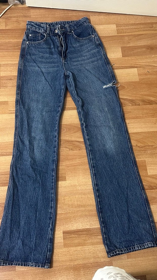 Trendyol Mavi Kot Pantolon - Görsel 2