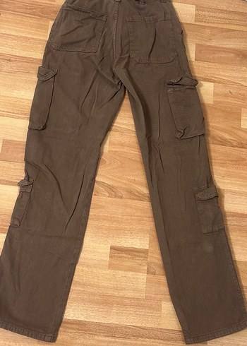 stradivarius Kahverengi Kadın Pantolon - Görsel 2