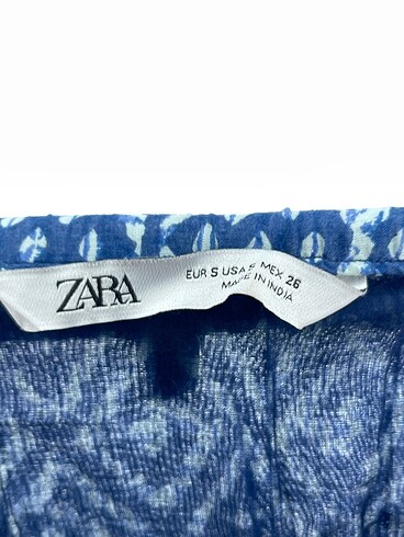 s Beden mavi Renk Zara Midi Etek %70 İndirimli.
