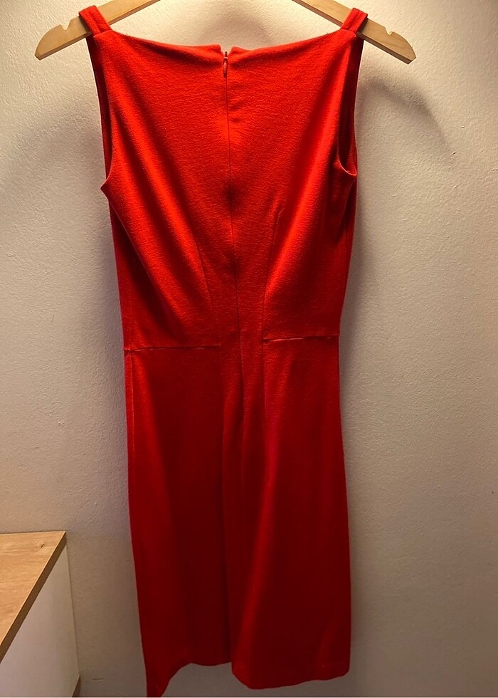 Mango Kısa Kırmızı Elbise - Görsel 2