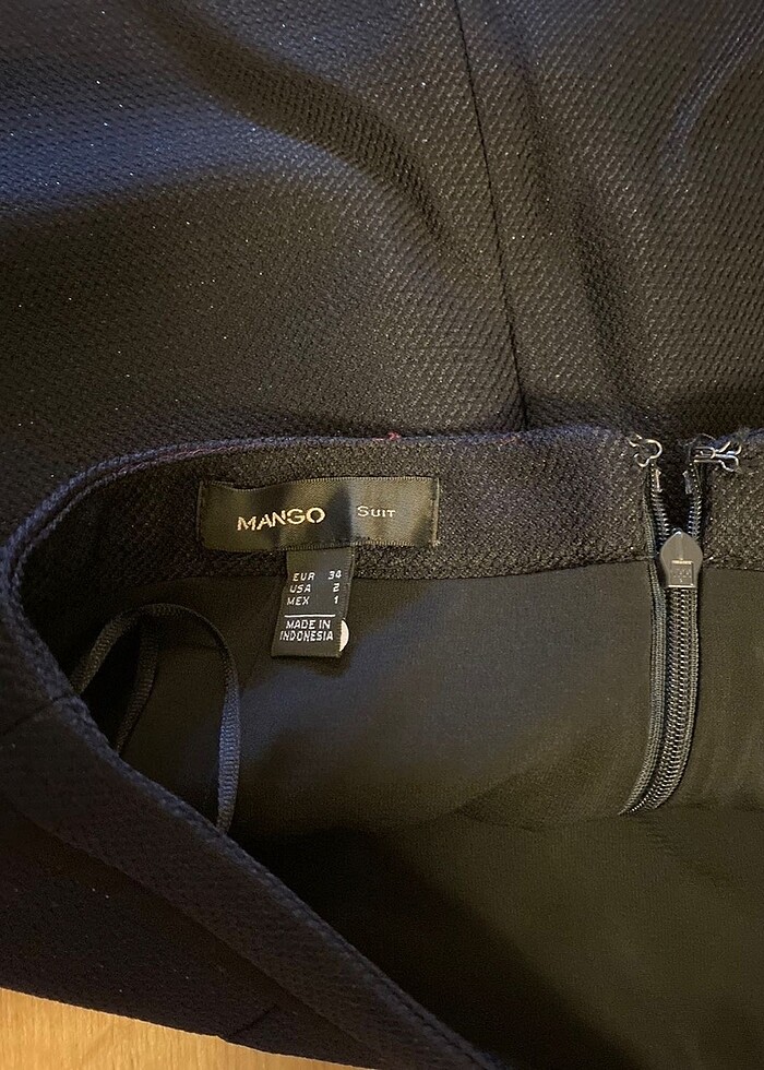 Mango Simli Kısa Etek - Görsel 3