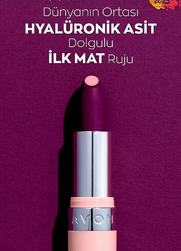  Beden mor Renk Avon hydramatik ruj. Purple