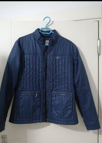 Mavi Fermuarlı Günlük Mont - Görsel 5