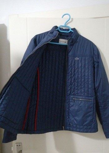 Mavi Fermuarlı Günlük Mont - Görsel 4