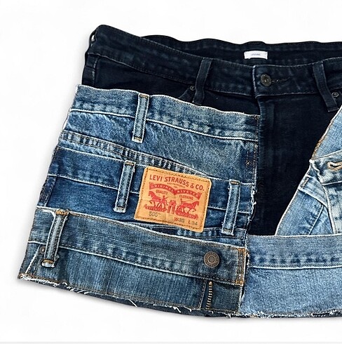 vintage etek levi marka