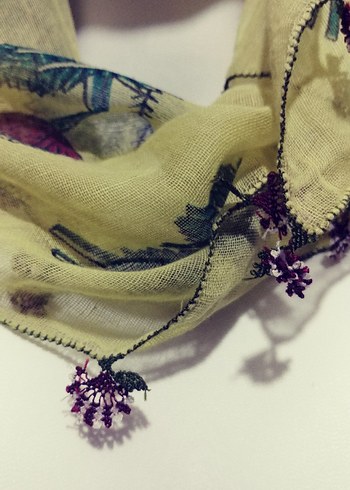 İğne oya işleli yazma - Görsel 2