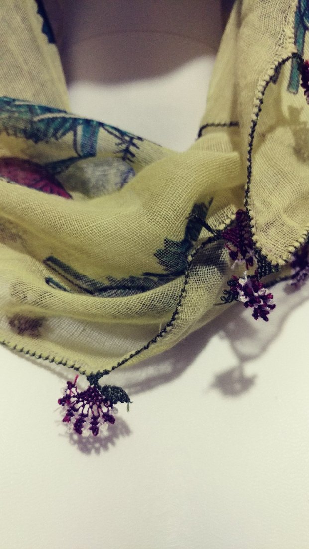 İğne oya işleli yazma - Görsel 2