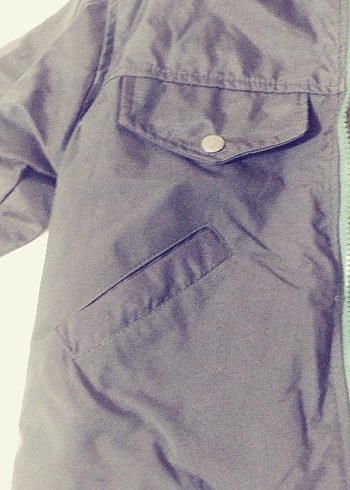 Erkek Çocuk siyah mont - Görsel 3