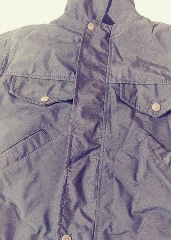 Erkek Çocuk siyah mont - Görsel 8