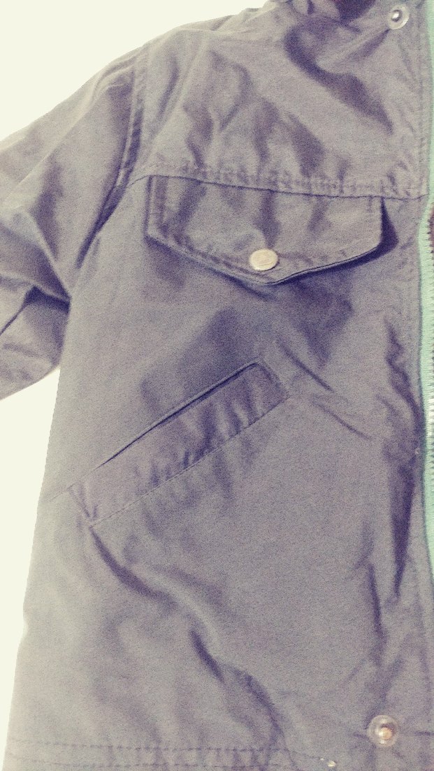 Erkek Çocuk siyah mont - Görsel 3