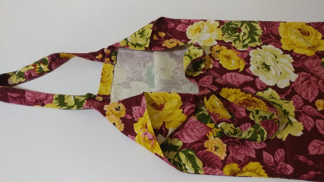 Bordo Çiçek Desenli dokuma çanta - Görsel 3