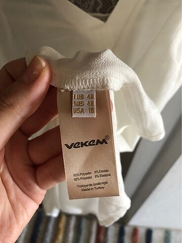 Vekem Vekem Kalın Askılı Bluz
