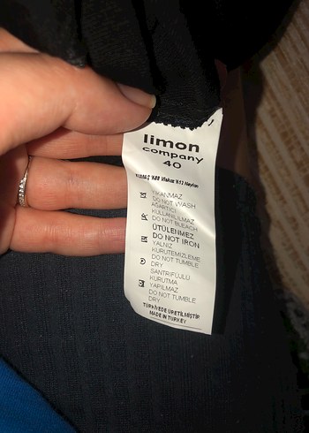 Limon Siyah Elbise - Görsel 3