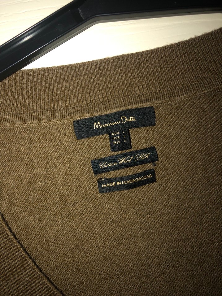 Massimo Dutti Uzun Kollu Triko - Görsel 2