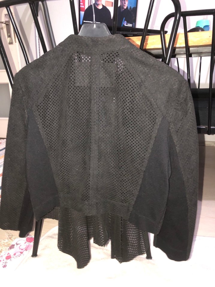 Bcbg MaxAzria Süet Fermuarlı Kadın Ceket - Görsel 2