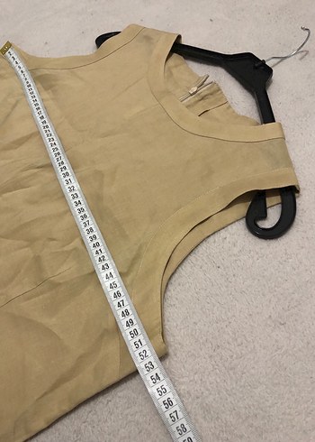 ince Keten Elbise - Görsel 4