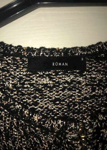 Roman Triko Hırka Uzun Kollu - Görsel 2