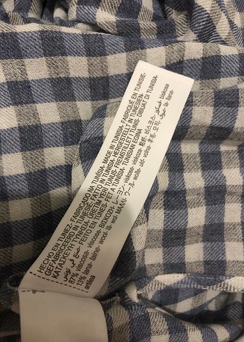 Massimo Dutti Gömlek Bluz - Görsel 7