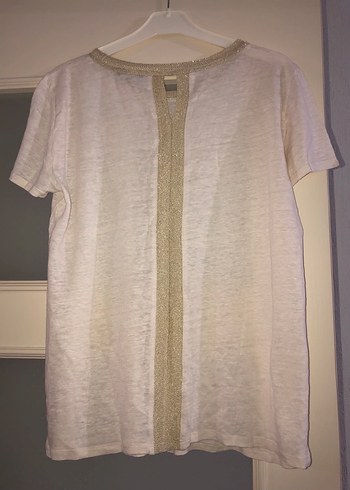 Massimo Dutti Kısa Kollu Şık Bluz - Görsel 2